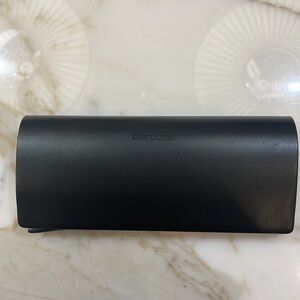 Saint Laurent Sleek Black Glasses Case